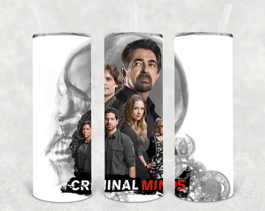 Criminal Minds 20 oz Skinny Tumbler